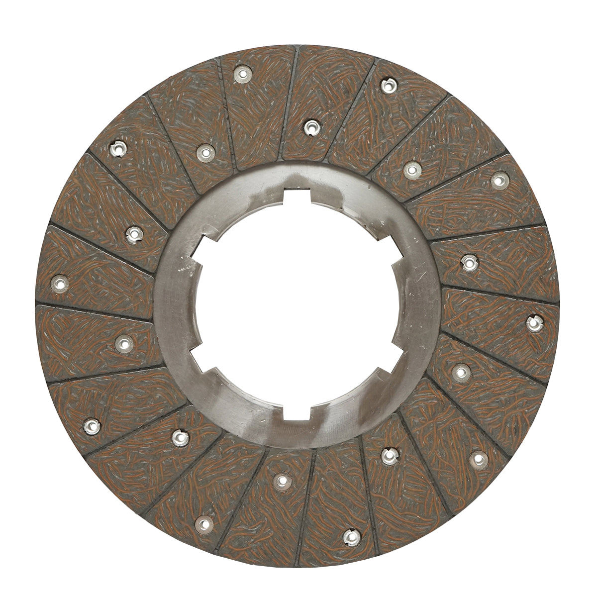 Clutch disc for premium forest tractor winch